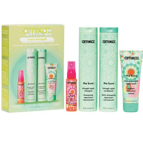 LIMITED EDITION ***Inner Strength Repair Routine Set by amika - Picture 1 of 6